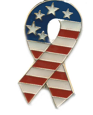pin 4864 patriotic ribbon